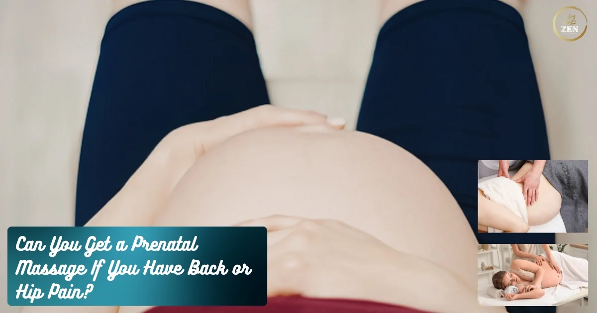 Prenatal massage for hip pain