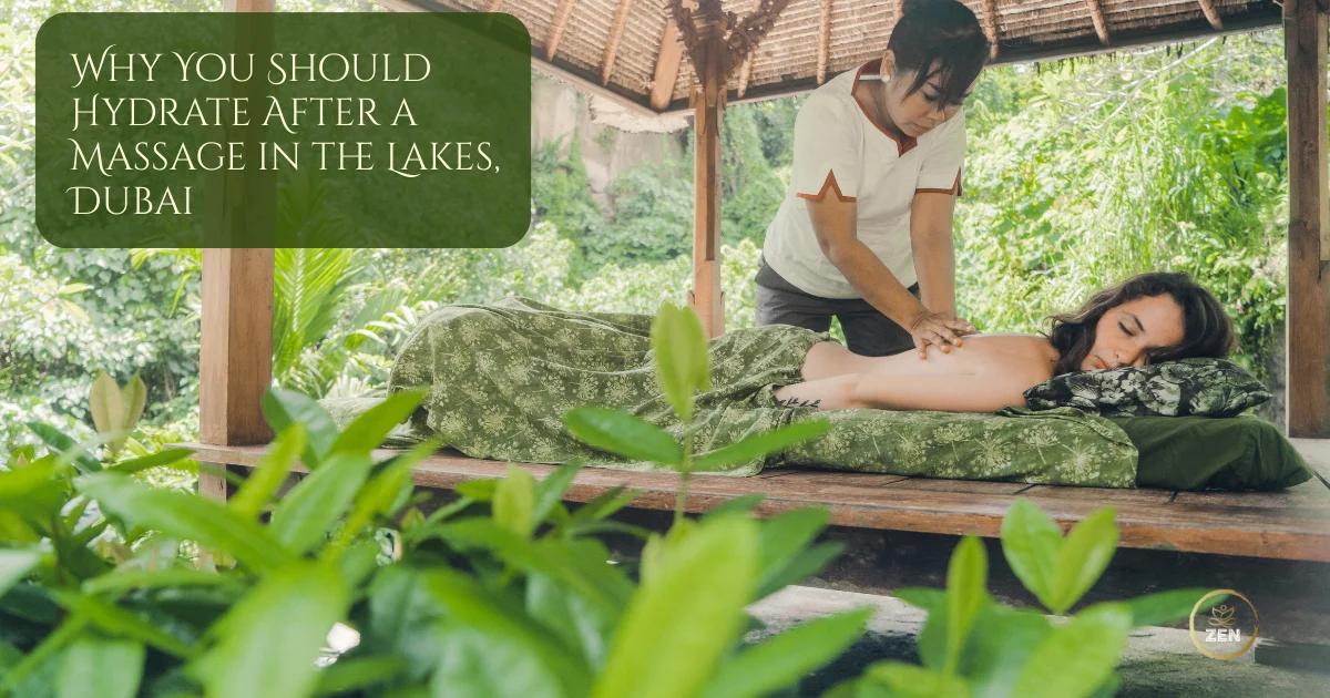 Hydrate After a Massage in Dubai Lakes