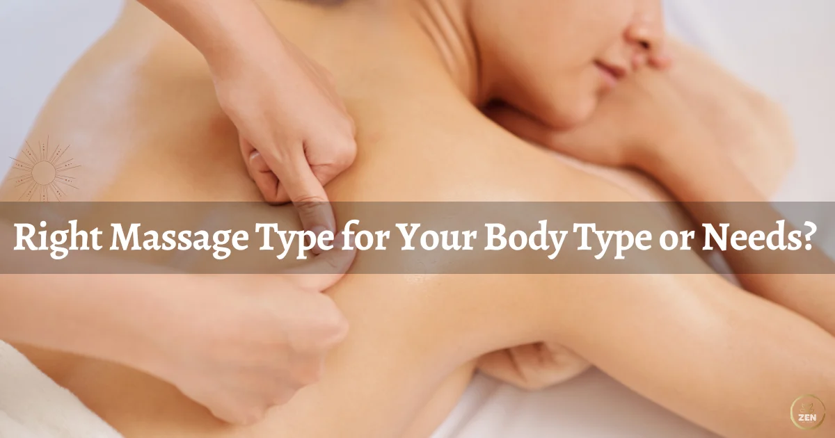 Choose the Right Massage Type