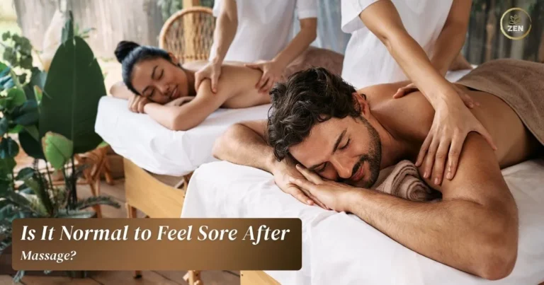 Feeling Sore After a Massage