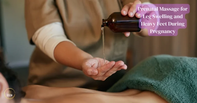 Prenatal Massage for Leg Swelling