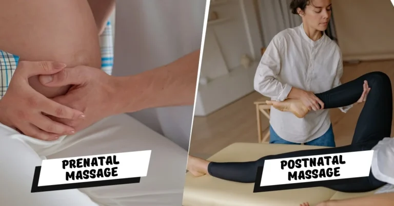 Prenatal Vs Postnatal Massage